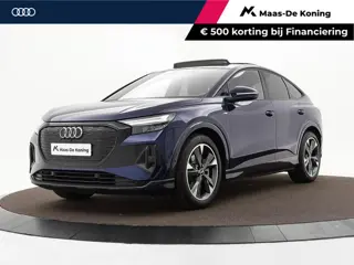 Audi Q4 Sportback e-tron 40 S edition 204 PK 77 kWh · SOH 96,3% · Panoramadak · Camera · Apple/Andro