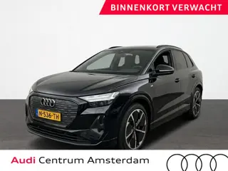 Audi Q4 e-tron 50 quattro S edition 77 kWh Lederen bekleding | 21 inch lichtmetalen velgen | Parkeer