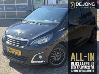 Peugeot 108 1.2 Puretech Allure TOP! All-INRIJKLAARPRIJS/Airco/Open dak/Zwarte velgen/Sportpakket