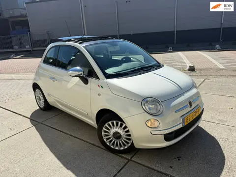 Fiat 500 1.2 Lounge Panorama Automaat Leer Airco