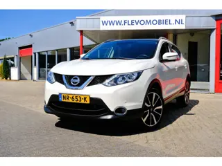 Nissan Qashqai 1.2 Tekna + Pano|Leder|Navi|360Cam|LMV