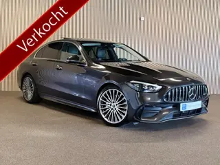 Mercedes-Benz C-Klasse 220D AMG STYLING-PANORAMA-MEMORY-BURMESTER-ACC-TREKHAAK-ZEER COMPLEET
