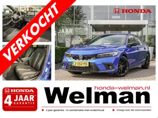 Honda Civic 2.0i e:HEV SPORT - AUTOMAAT - HYBRID (bj 2024)