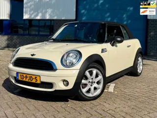 Mini One Cabrio 1.6 50th Anniversary * NAP * LEDER * STOELVERWARMING * AIRCO *