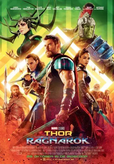 THOR : RAGNAROK filmposter.