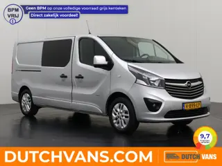 Opel Vivaro 1.6CDTI 120PK Lang Sport Dubbele Cabine | Marge | Euro 6 | Navigatie | Camera | Airco | 