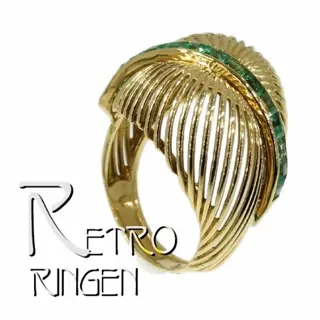 Grote collectie retro ringen