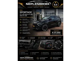Kia Sportage 1.6 T-GDi MHEV GT-Line 4WD GT-Line | Pano | Harman | ADAS | VC | 360 | Elec.stoel | Win
