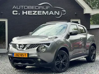 Nissan Juke 1.2 116PK PANORMADAK 1E EIG Camera Navi Cruise Dealer OH Alcantara Keyless