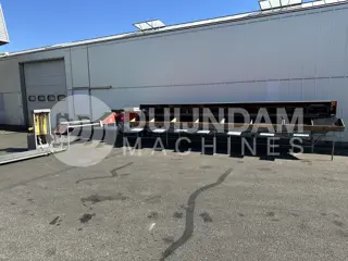 Aweta E8 komkommersorteermachine met kistenlift en rollenbaan