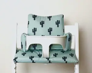 Gecoate mint cactus kussens voor stokke tripp trapp stoel