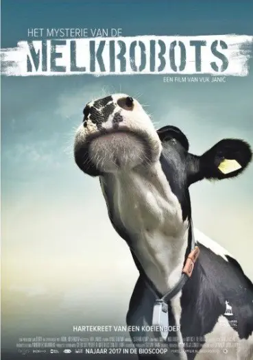 HET MYSTERIE VAN DE MELKROBOTS filmposter.