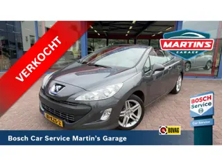 Peugeot 308 CC 1.6 THP Premiere STOEL EN NEKVERWARMING LEDER PDC TOPSTAAT!