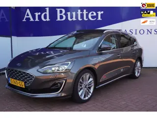 Ford Focus Wagon 1.5 EcoBoost 150PK Vignale+Led+Volleder+Navigatie+Pano-dak+Camera+BO-Sound+18"LMV =