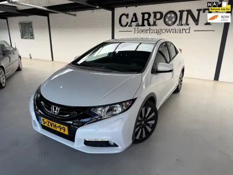 Honda Civic 1.4 Sport Business Edition 2015 Parelmoerwit Camera Cruise Orig NL NAP APK Juni 2027