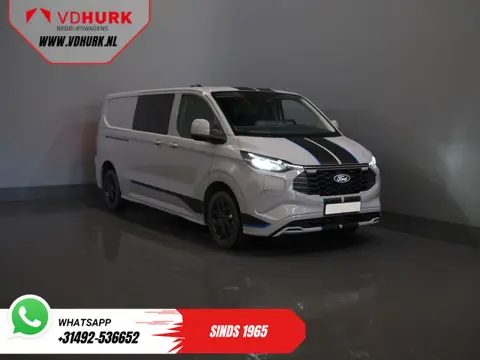 Ford Transit Custom 320 2.5 PHEV L2 Sport DC Dubbel Cabine 2xSchuifdeur/ Adapt.Cruise/ Elek.Stoel/ L