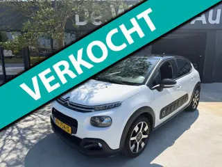 Citroen C3 1.2 PureTech Shine/airco/navi/NAP/ achteruit camera/cruise/12 maanden garantie