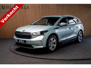 Škoda Enyaq iV 80 SOH: 91,7% Leder Memory Camera Elektr. trekhaak Warmtepomp Navi Climate voor & ach