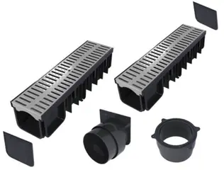 Kunststof afvoergoten voor uw oprit, terras of zwembad!