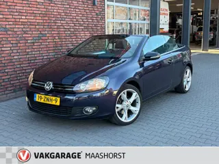 Volkswagen Golf Cabriolet 1.2 TSI BlueMotion Cabriolet NAP ParkeerSensoren/Clima/Airco/LM-18"