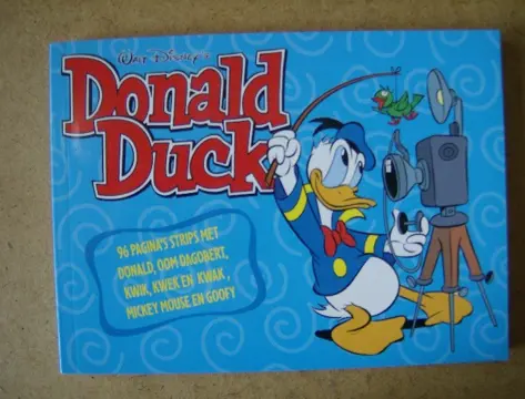 Donald duck oblong blauw adv4165