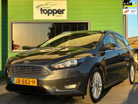 Ford Focus Wagon 1.0 Titanium|2e Eigenaar|Navigatie|CruiseControl|Climatronic|PDC|Nieuwe APK|NAP|