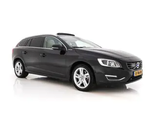 Volvo V60 2.4 D6 Twin Engine Summum Aut. *PANO | LEATHER | XENON | ADAPTIVE-CRUISE | HARMAN/KARDON |