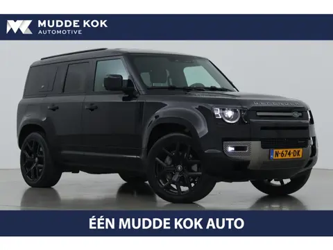 Land Rover Defender 110 2.0 P400e 110 HSE | Luchtvering | Trekhaak | Meridian | Koelbox | 22 Inch Ur