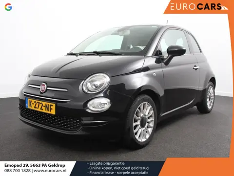 Fiat 500 1.2 Lounge Navigatie Leder Interieur Climate Control Panoramadak Parkeer sensoren