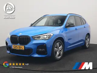 BMW X1 sDrive20i M Sport 192pk Misano Blauw Metallic | Trekhaak Afn. | Sportstoelen Verwarmd | Navi 