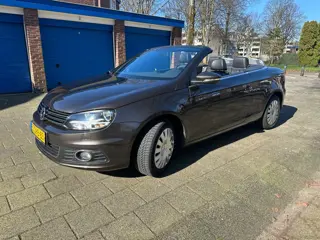 Volkswagen Eos 1.4 TSI Highline BlueMotion Mocca Brown Black Leather