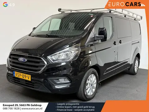Ford Transit Custom 300 2.0 TDCI L2H1 Limited Dubbele cabine Navigatie Airco 2 Schuifdeuren Trekhaak