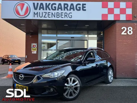 Mazda 6 Sportbreak 2.0 HP GT-M // PREMIUM BOSE AUDIO // MEMORY SEATS // CAMERA // LEDEREN BEKLEDING 