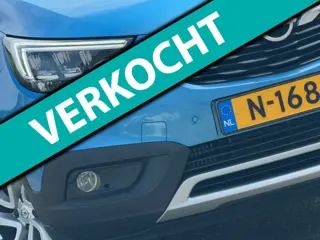 Opel Crossland X 1.2 Turbo Innovation 130pk Automaat - True Blue - Camera/Cruise/Carplay