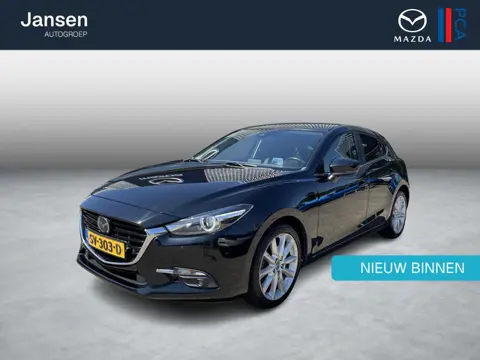 Mazda 3 2.0 SkyActiv-G 120 GT-M , Navi, Leder, Adap.Cruise, Bose, Camera, Stoel/Stuurverwarming, All