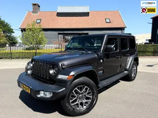 Jeep WRANGLER UNLIMITED Jeep Wrangler 380 Unlimited/Sahara 2.0 PHEV Softtop AWD 4x4 Leer Navi Led-Xe