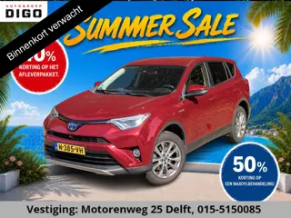 Toyota RAV4 2.5 HYBRID AWD DYNAMIC GARANTIE 4-2029!  TREKHAAK . PARKEERSENSOREN VOOR & ACHTER . STOE