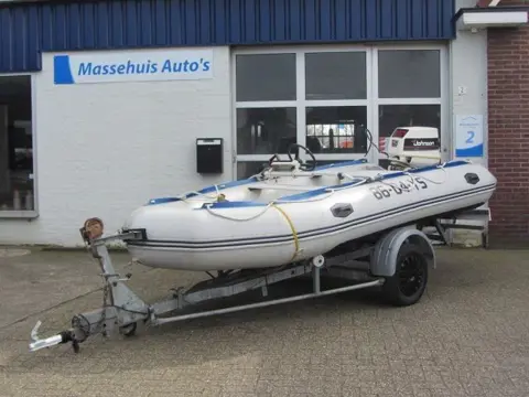 Boot Northstar  Snelle Rubberboot + 40 pk Johnson 2-Takt