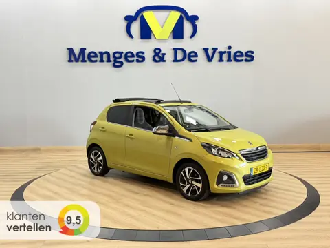 Peugeot 108 1.0 e-VTi Allure TOP! Airco ECC | Camera | Open dak | Keyless | 15" velgen | Apple Carpl