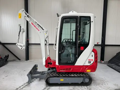 Takeuchi TB216 minigraver nieuw (bj 2026)