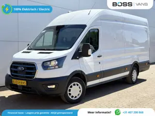 Ford E-Transit 68kWh 184PK L4H3 Elektrisch 317km WLTP 98.1% (SOH) BEV Snelladen Carplay Climate cont
