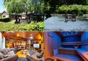 Vakantiewoning aan de rivier de Ourthe voor 10 personen