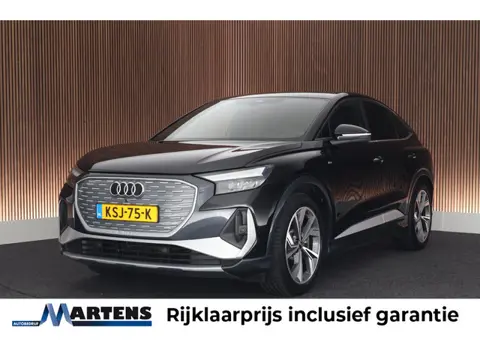 Audi Q4 Sportback e-tron 40 204pk S Edition 77 kWh SOH 91% Stoelverwarming Camera HUD Keyless ACC