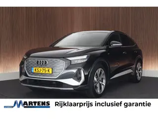 Audi Q4 Sportback e-tron 40 204pk S Edition 77 kWh SOH 91% Stoelverwarming Camera HUD Keyless ACC