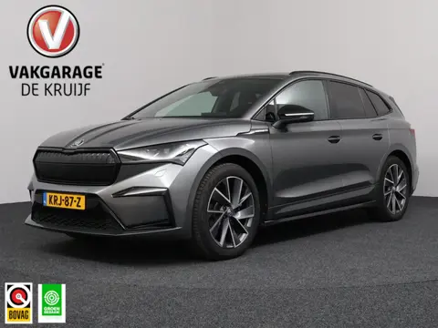 Skoda Enyaq iV 60 Sportline SoH 96,3% | ACC | Sportstoelen | Carplay | Crystal Lighting!