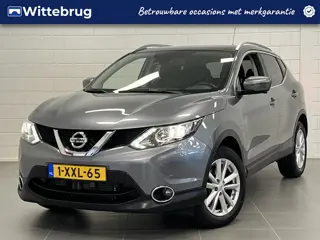 Nissan QASHQAI 1.2 Connect Edition AUTOMAAT! | APPLE / ANDROID NAVIGATIE | TREKHAAK | PANORAMADAK | 