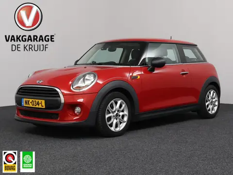 MINI 3-Deurs 1.2 One | Airco | 16" LMV | Blazing Red II Metallic!