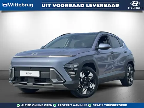 Hyundai KONA 1.6 GDI HEV Premium Sky SALE Full Hybride Automaat met Panorama schuifdak, Navigatie, L