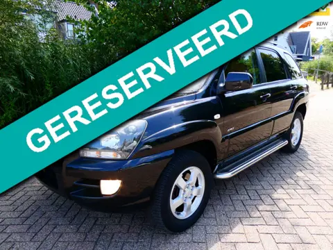 Kia Sportage 2.7 V6 4WD 176pk Automaat Clima Cruise Leder Trekhaak 1600kg.