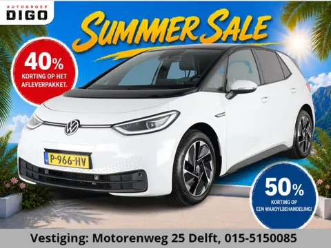 Volkswagen ID.3 BUSINESS 58 KWH SOD ACCU 89 % GARANTIE 2031* PANORAMADAK. PARELMOER METALLIC.
